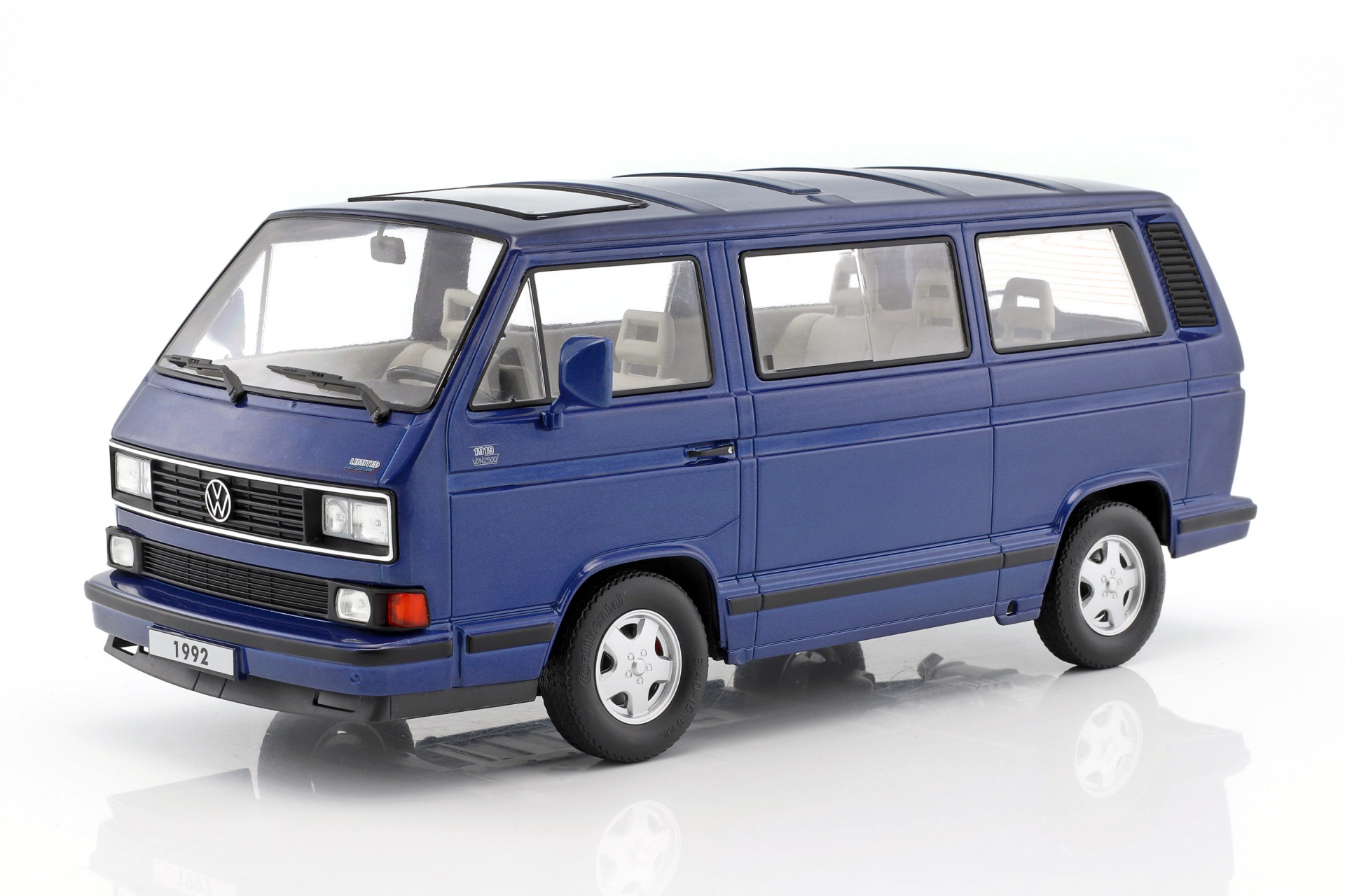 Volkswagen VW Bulli T3 Multivan Last Edition 1992 blau metallic  