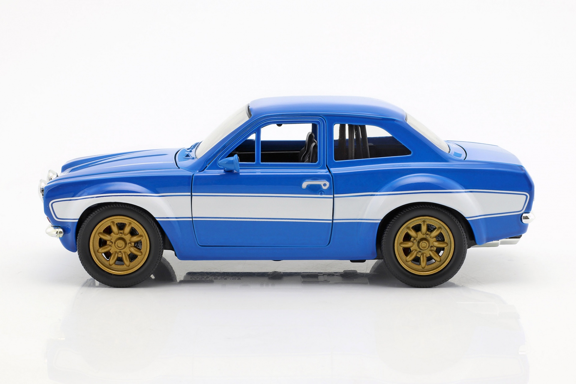 Brian's Ford Escort RS2000 MKI Fast & Furious 6 2013 blau / wei&szlig;  Jada Toys