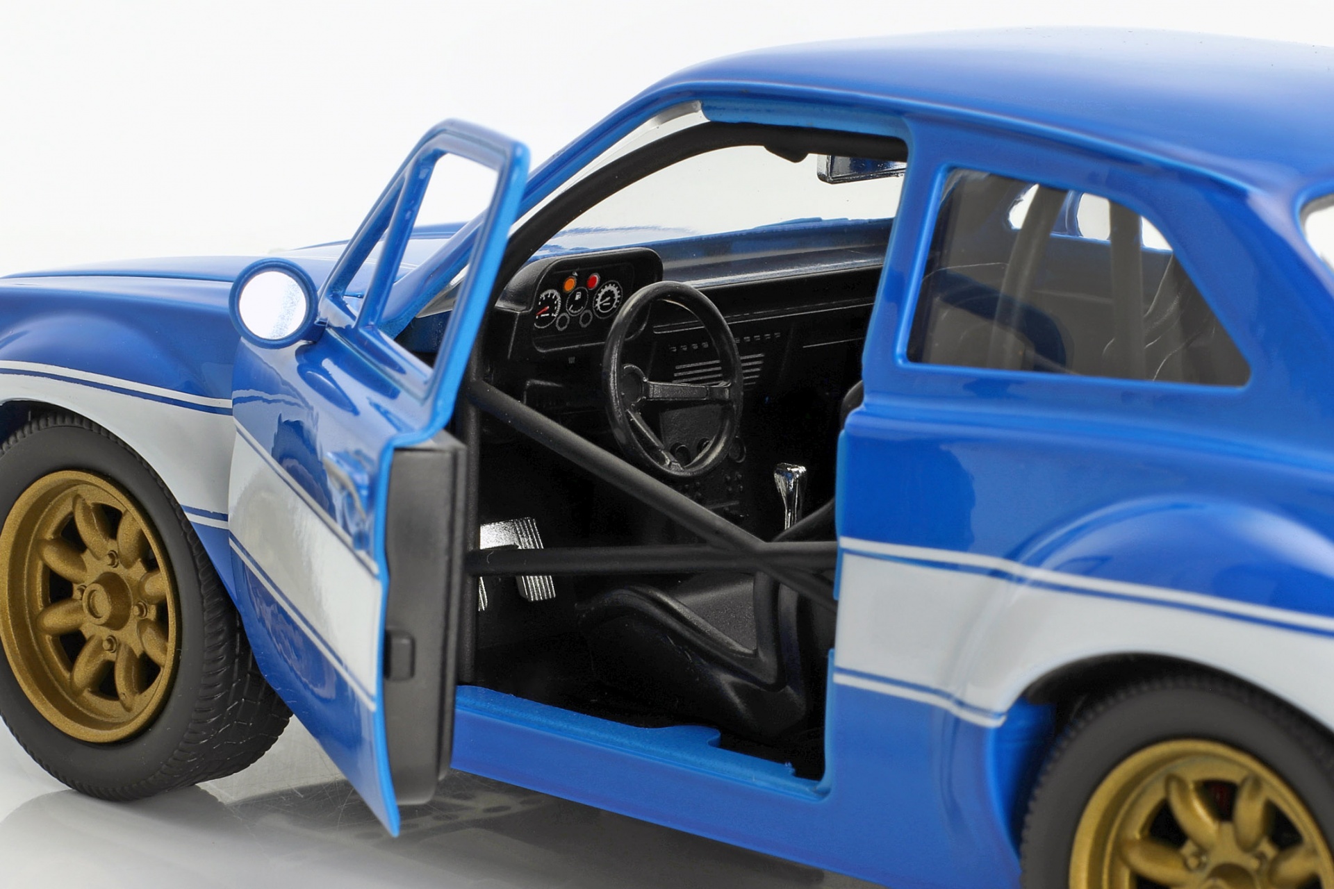 Brian's Ford Escort RS2000 MKI Fast & Furious 6 2013 blau / wei&szlig;  Jada Toys