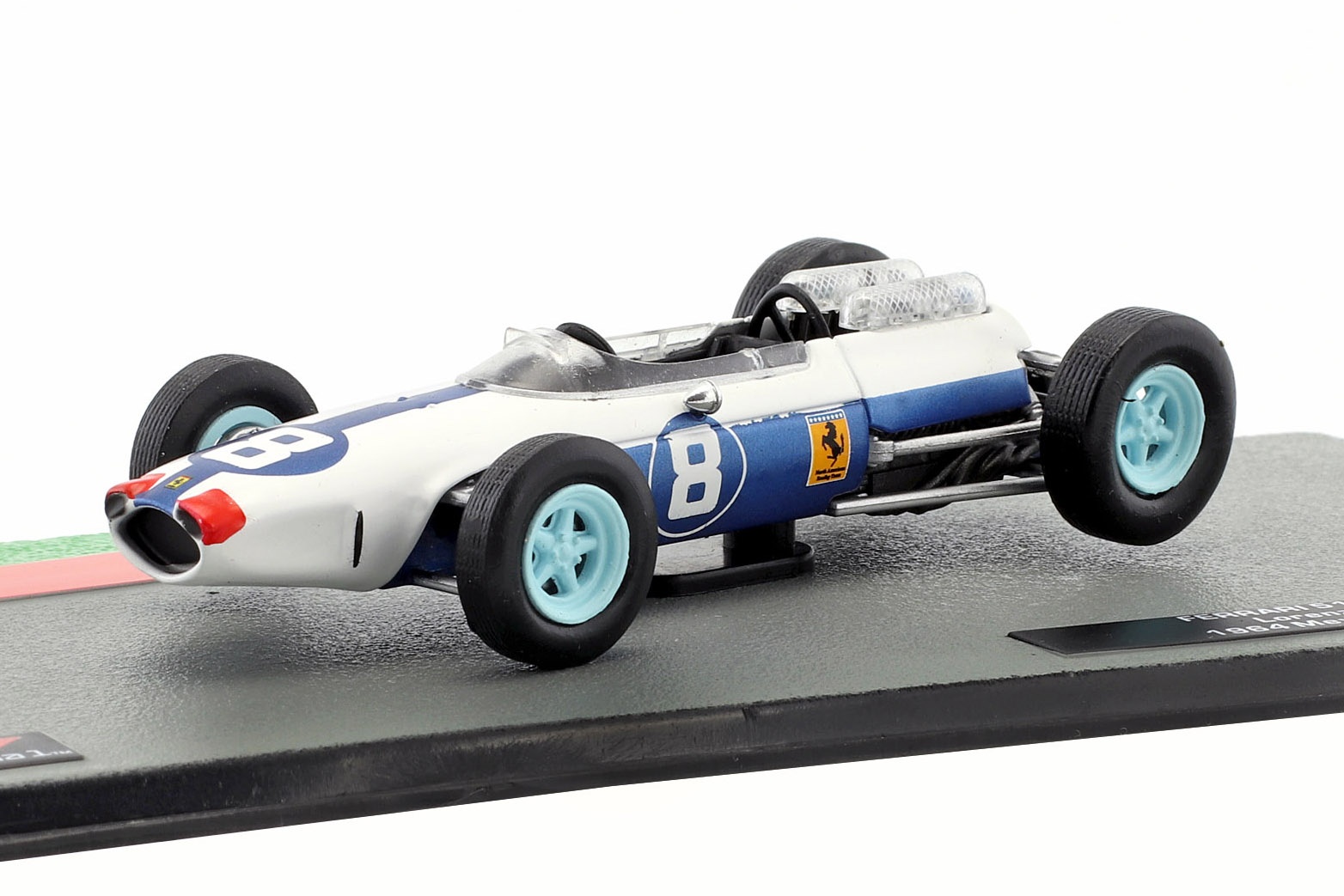 Lorenzo Bandini Ferrari 512F1 #8 3th Mexiko GP Formel 1 1964  