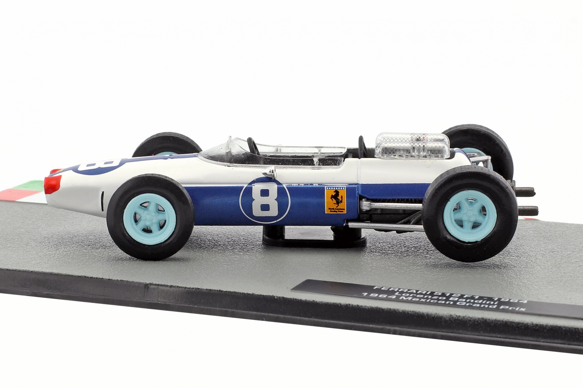 Lorenzo Bandini Ferrari 512F1 #8 3th Mexiko GP Formel 1 1964  