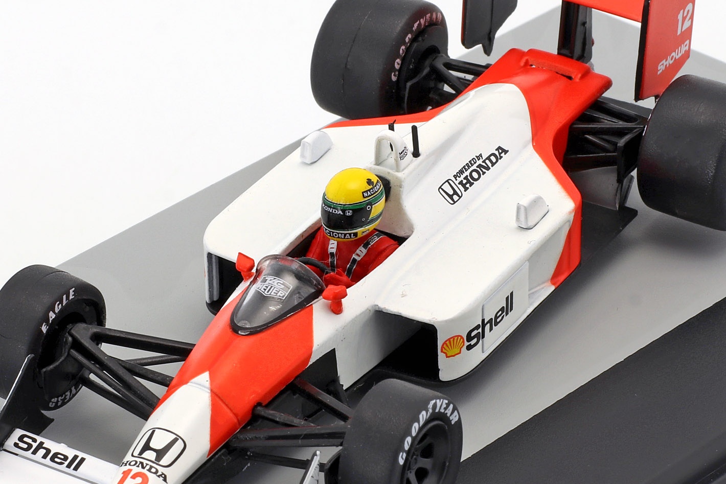 Ayrton Senna McLaren MP4/4 #12 Sieger San Marino GP Formel 1 1988  
