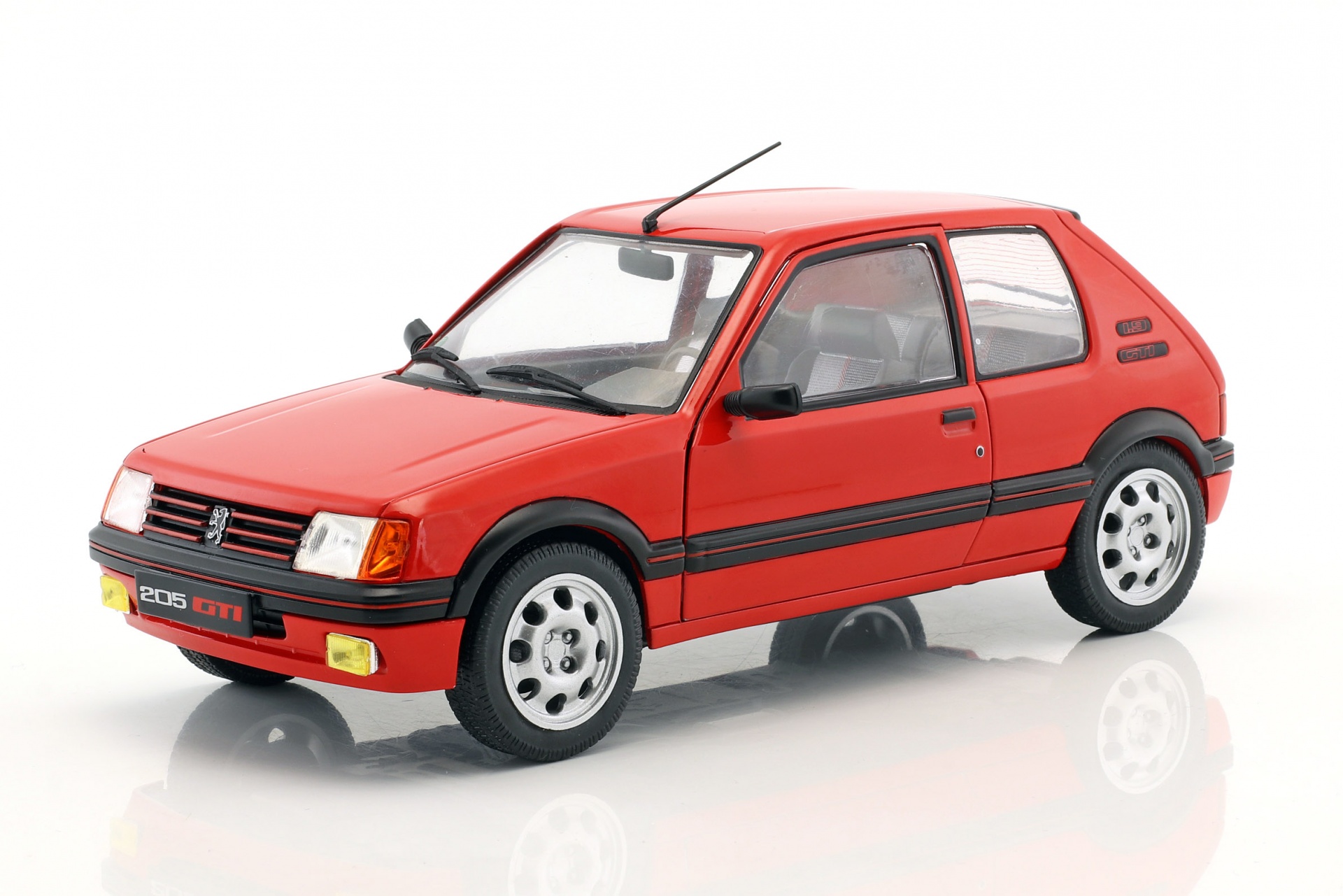 Peugeot 205 GTI MK1 Baujahr 1988 rot  