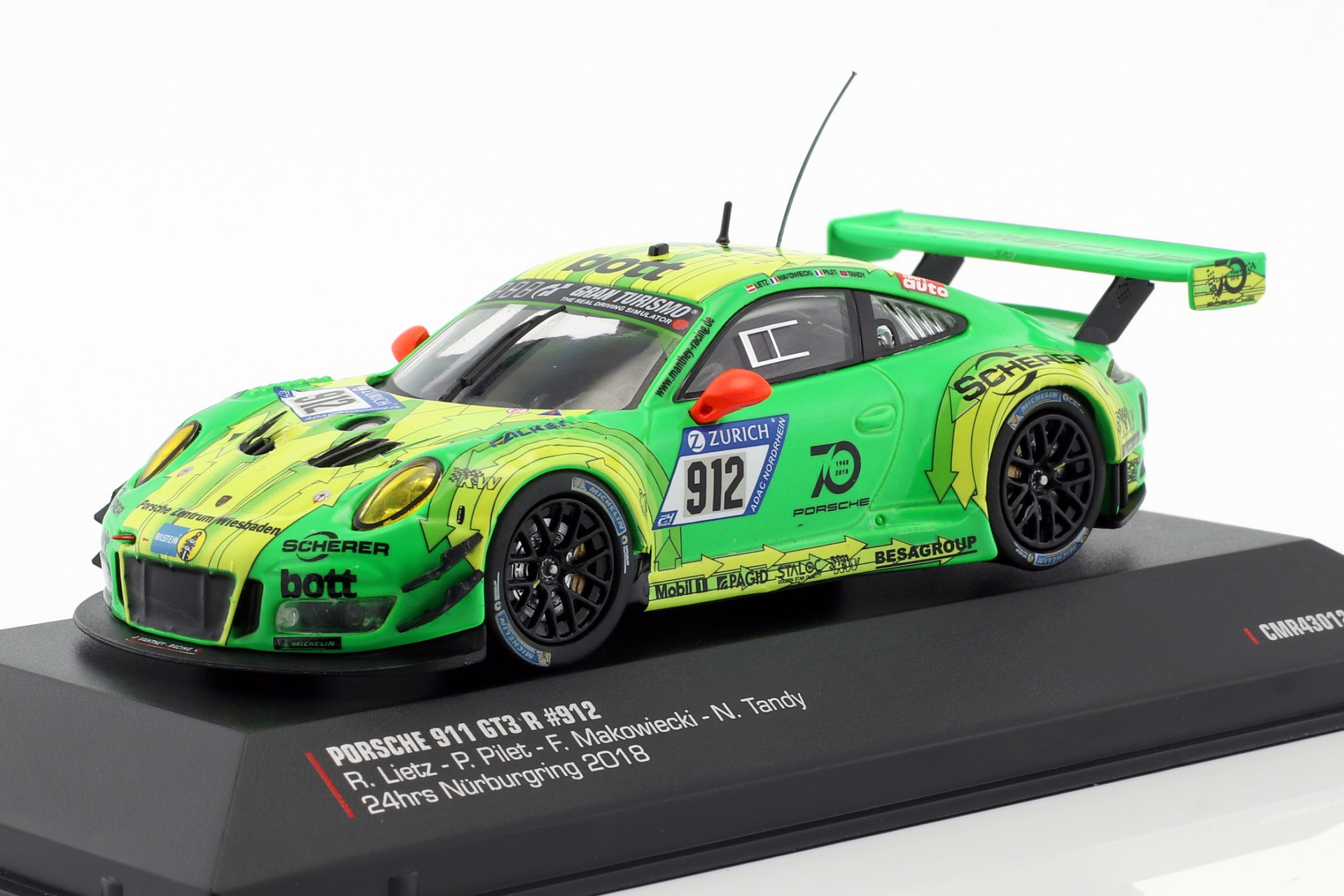 Porsche 911 (991) GT3 R #912 Winner 24h N&uuml;rburgring 2018  