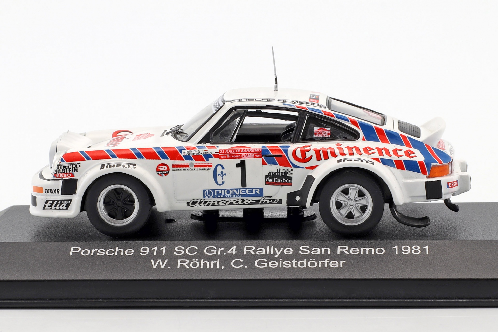 Porsche 911 SC Gr.4 #1 Rallye San Remo 1981 R&ouml;hrl, Geistd&ouml;rfer  