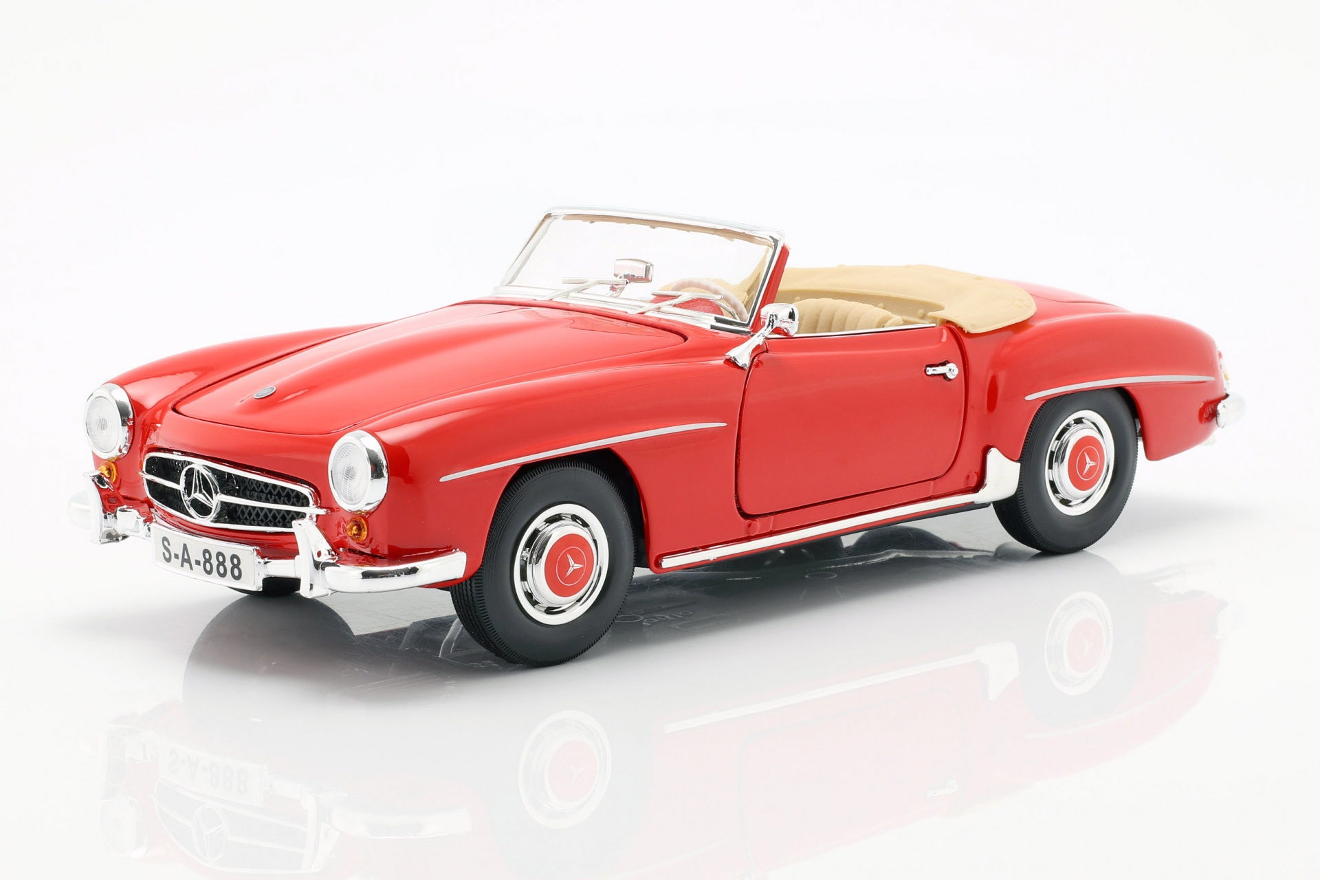 Mercedes-Benz 190 SL Baujahr 1955 rot  