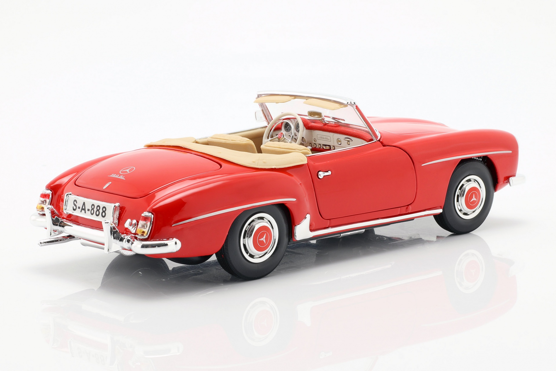 Mercedes-Benz 190 SL Baujahr 1955 rot  