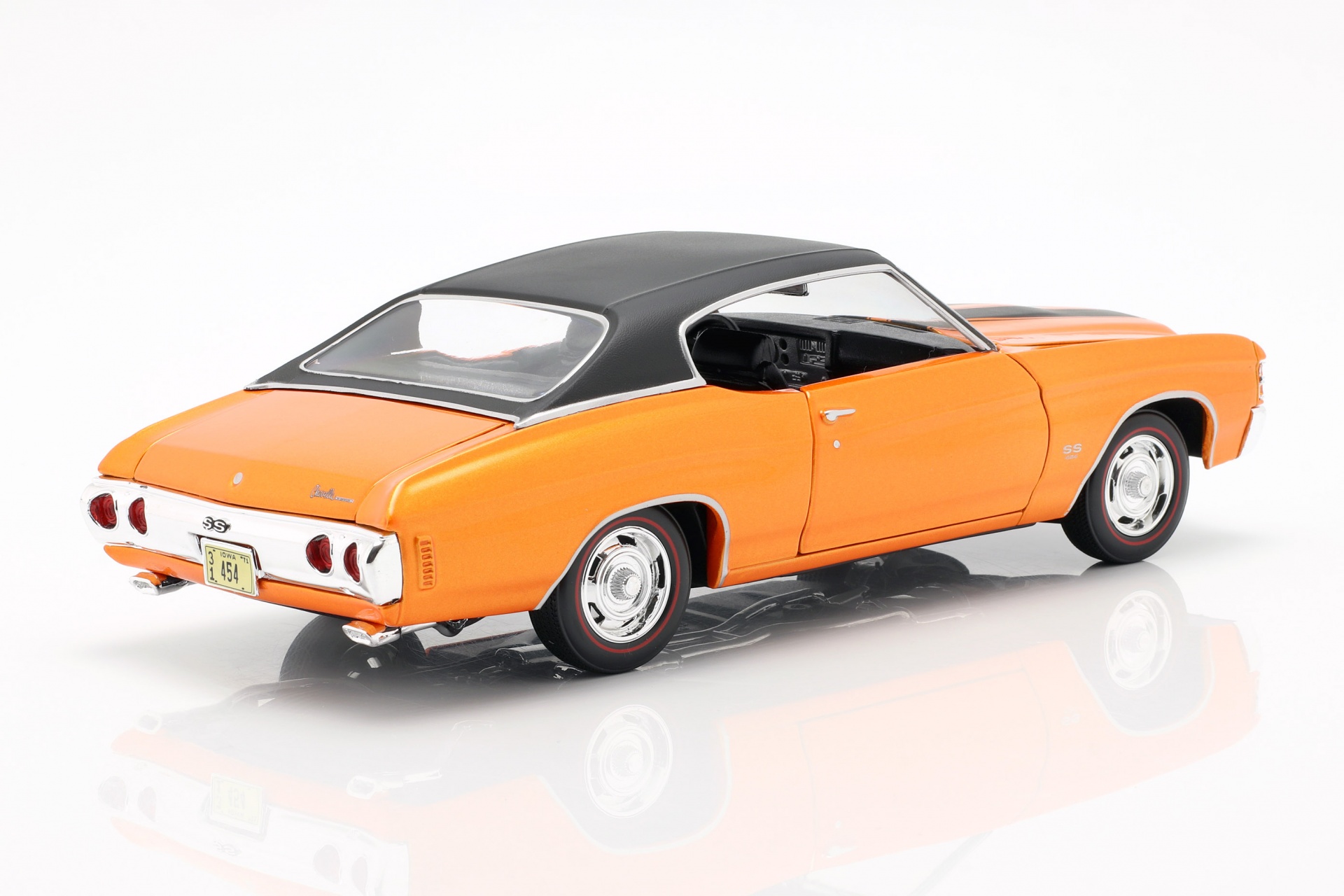 Chevrolet Chevelle SS 454 Sport Coupe 1971 orange metallic / schwarz  