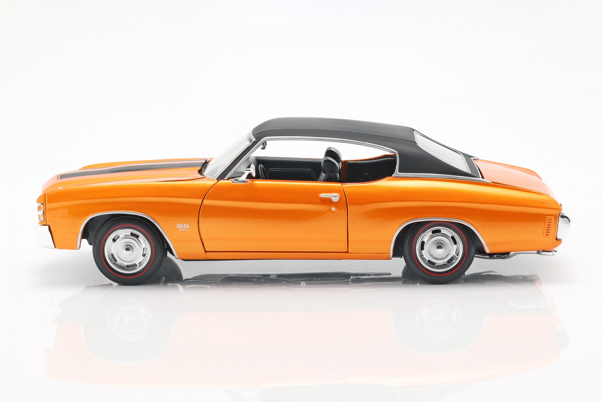 Chevrolet Chevelle SS 454 Sport Coupe 1971 orange metallic / schwarz  