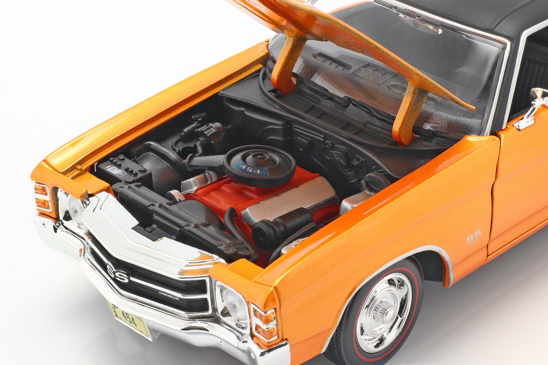 Chevrolet Chevelle SS 454 Sport Coupe 1971 orange metallic / schwarz  