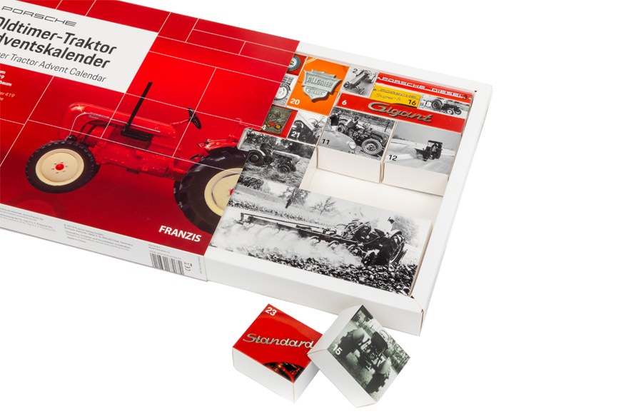 Porsche Oldtimer-Traktor Adventskalender : Porsche Master 419  