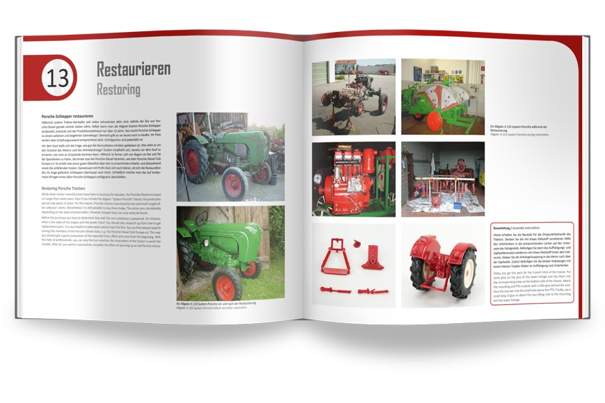 Porsche Oldtimer-Traktor Adventskalender : Porsche Master 419  