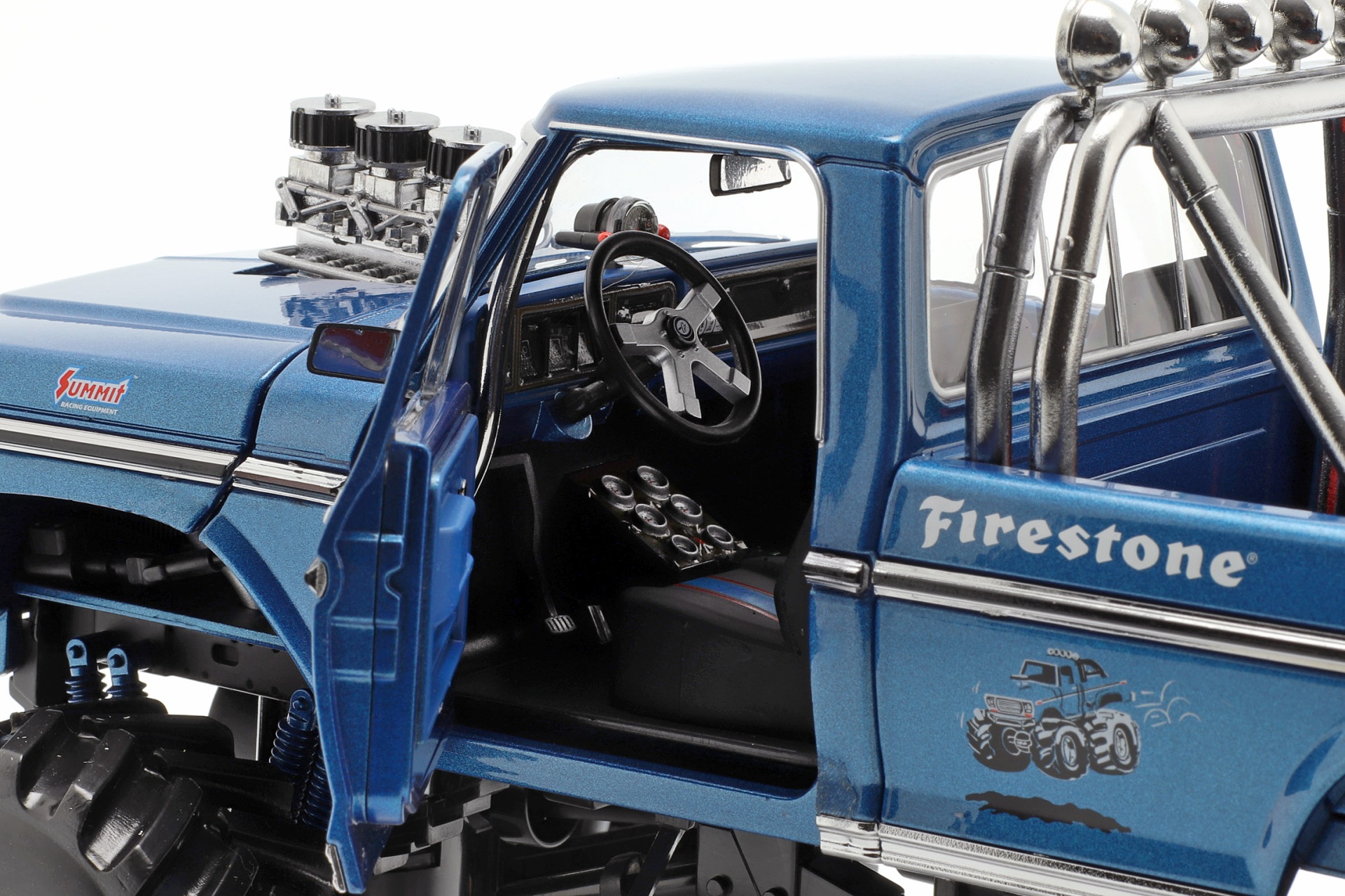 Ford F-250 Monster Truck Bigfoot #1 Baujahr 1974 blau  