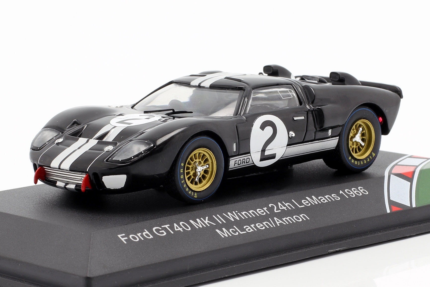 Ford GT40 MK II #2 Winner 24h LeMans 1966 McLaren, Amon  