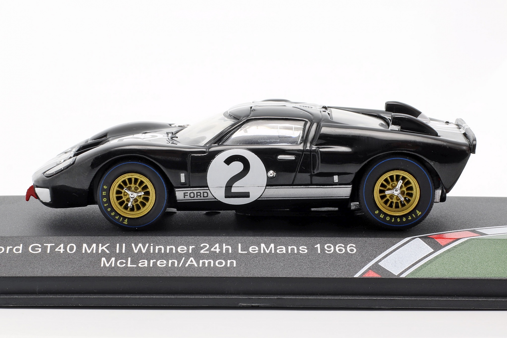 Ford GT40 MK II #2 Winner 24h LeMans 1966 McLaren, Amon  