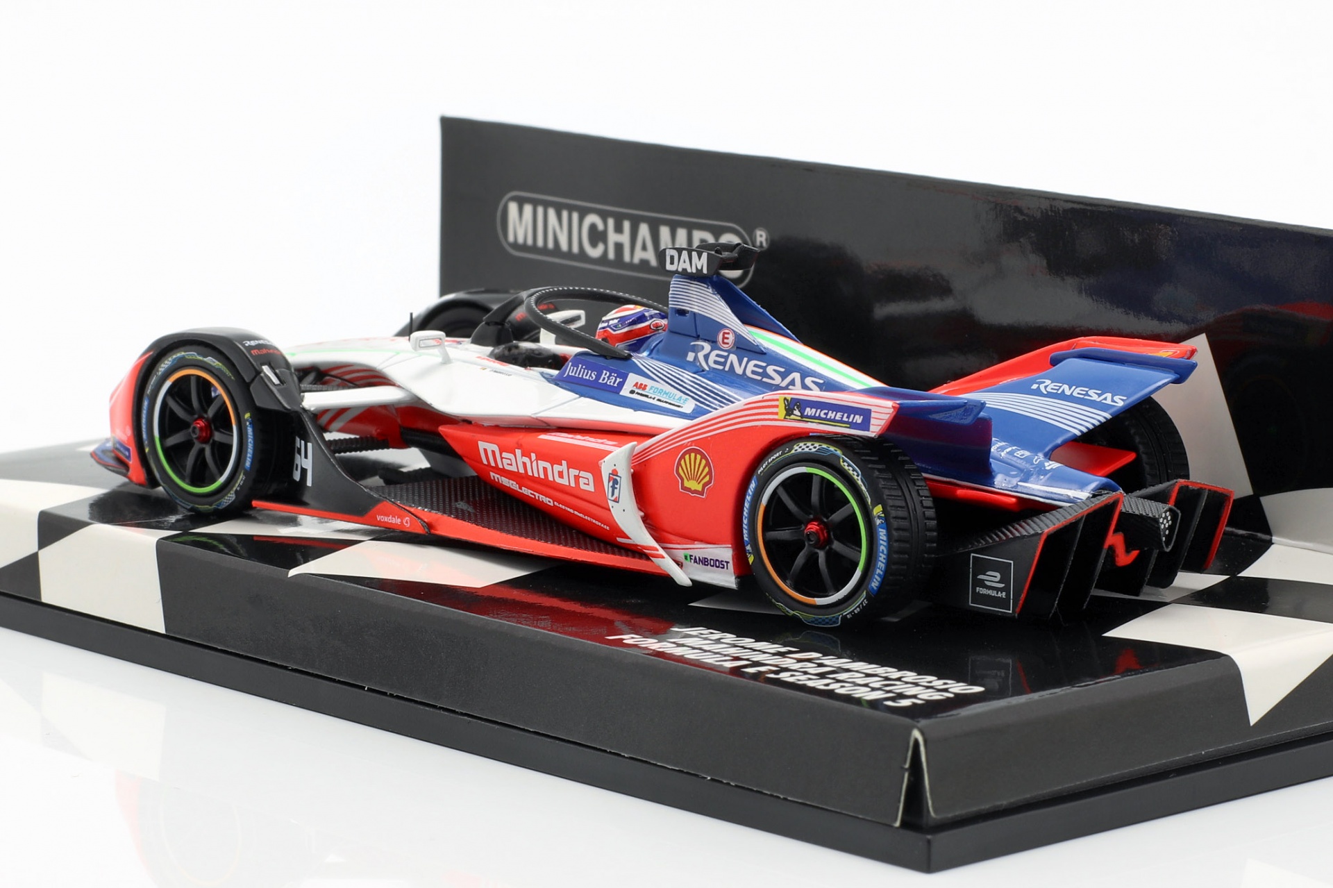 Jerome D'Ambrosio Mahindra M5Electro #64 Formel E Saison 2018/19  