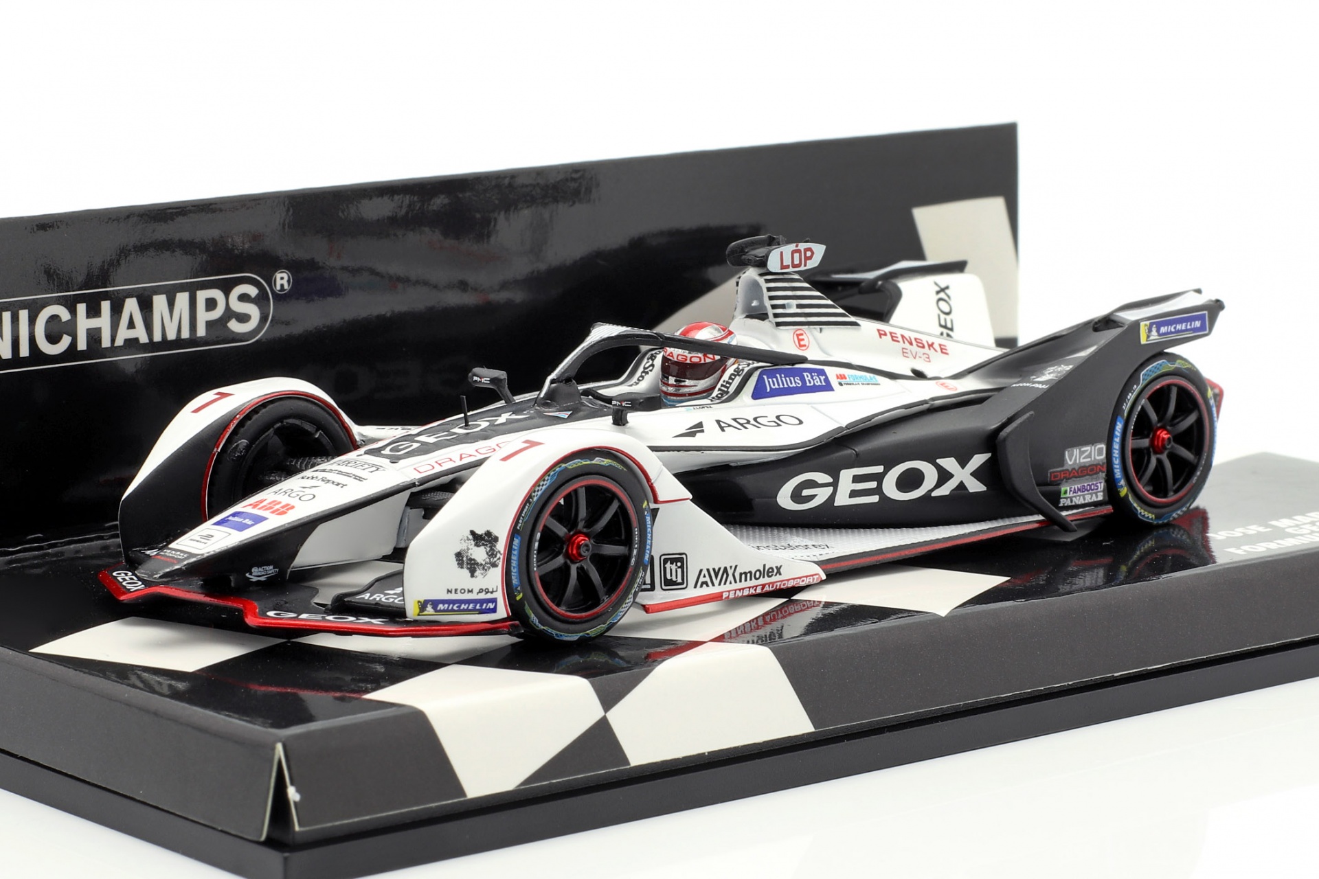 Jose Maria Lopez Penske EV-3 #7 Formel E Saison 5 2018/19  