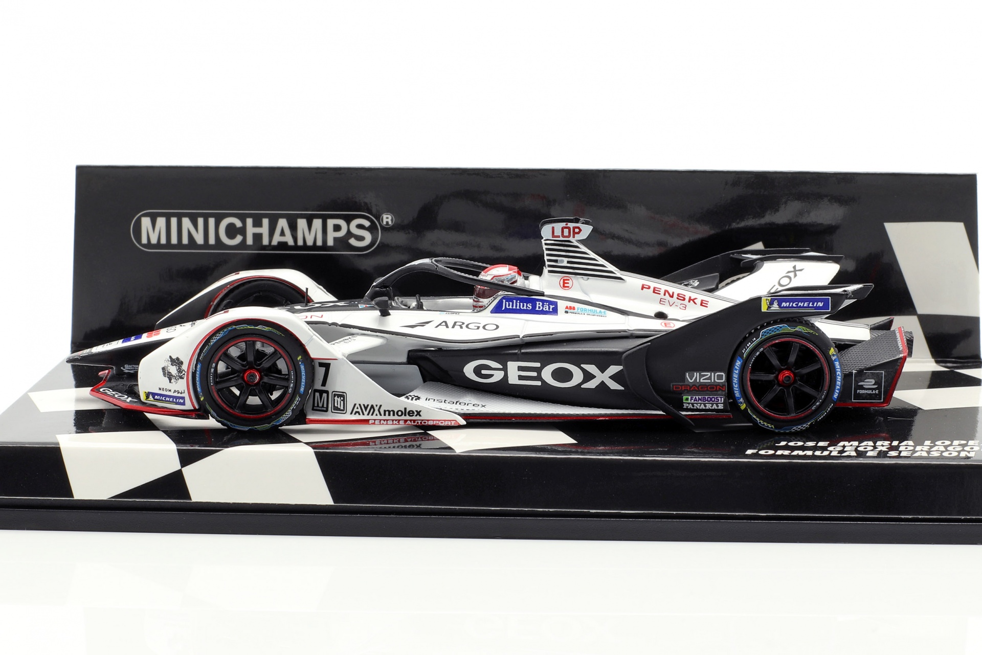 Jose Maria Lopez Penske EV-3 #7 Formel E Saison 5 2018/19  