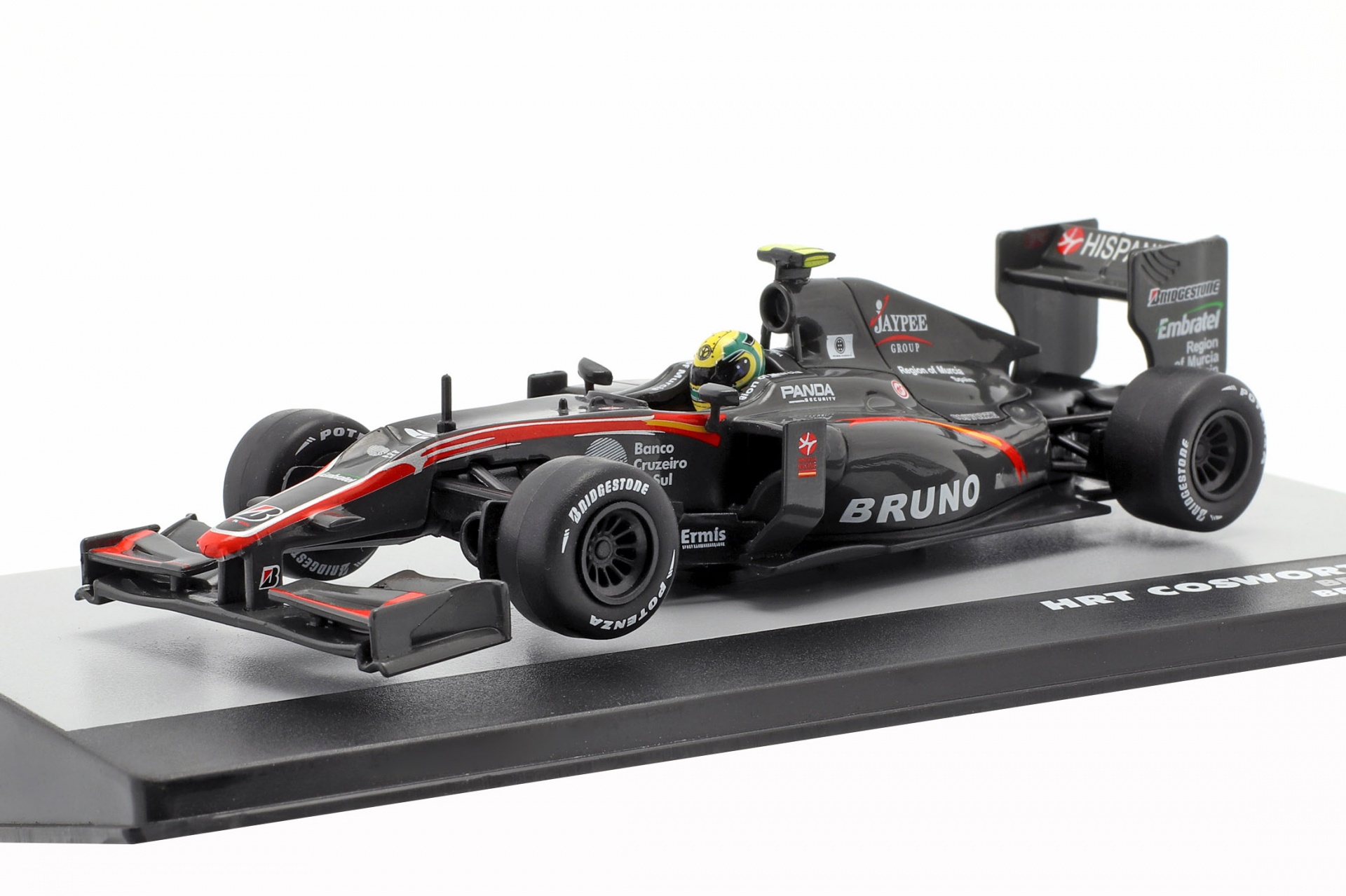 Bruno Senna HRT F110 #21 Brasilien GP Formel 1 2010  