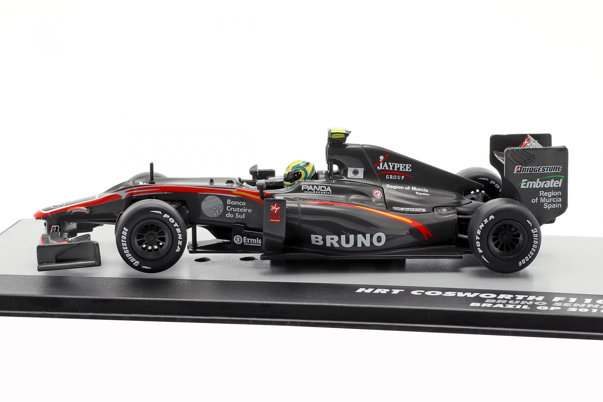 Bruno Senna HRT F110 #21 Brasilien GP Formel 1 2010  