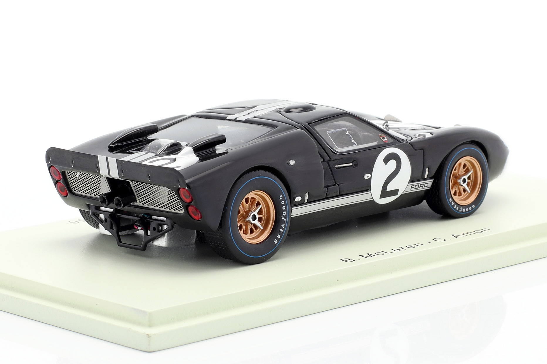 Ford GT40 MK2 #2 Sieger 24h LeMans 1966 McLaren, Amon  