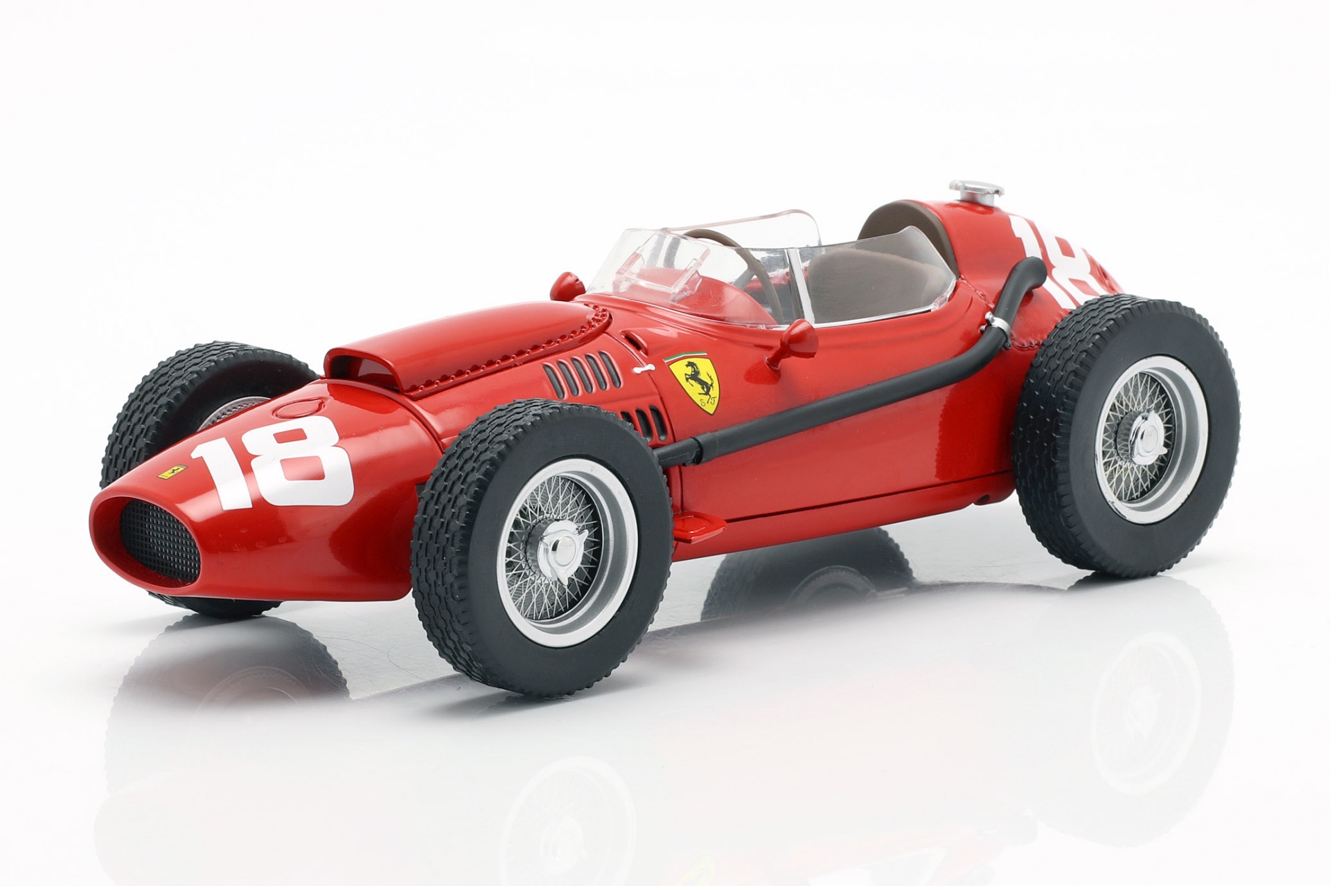 Phil Hill Ferrari Dino 246 #18 3rd Italian GP Formel 1 1958  