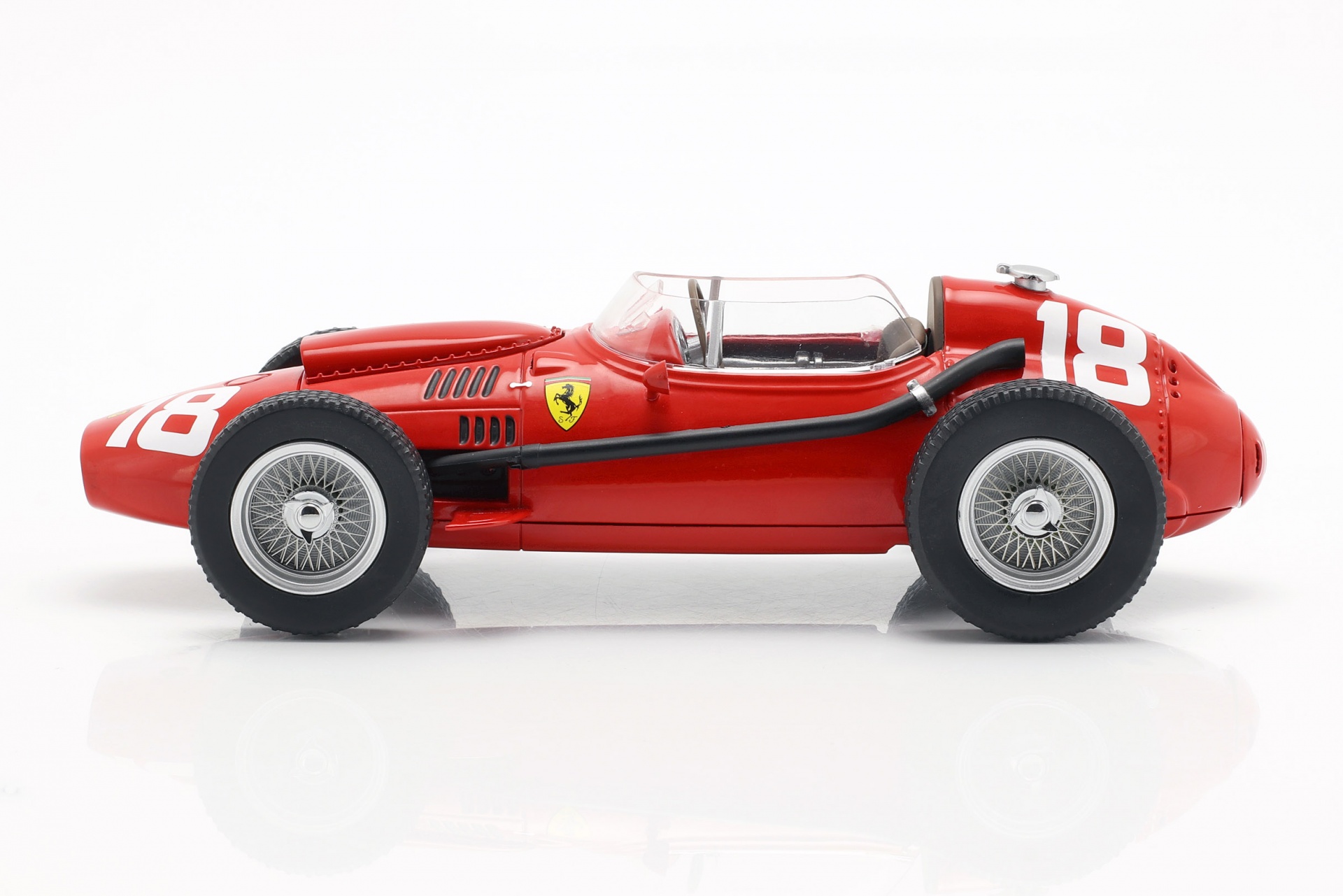 Phil Hill Ferrari Dino 246 #18 3rd Italian GP Formel 1 1958  