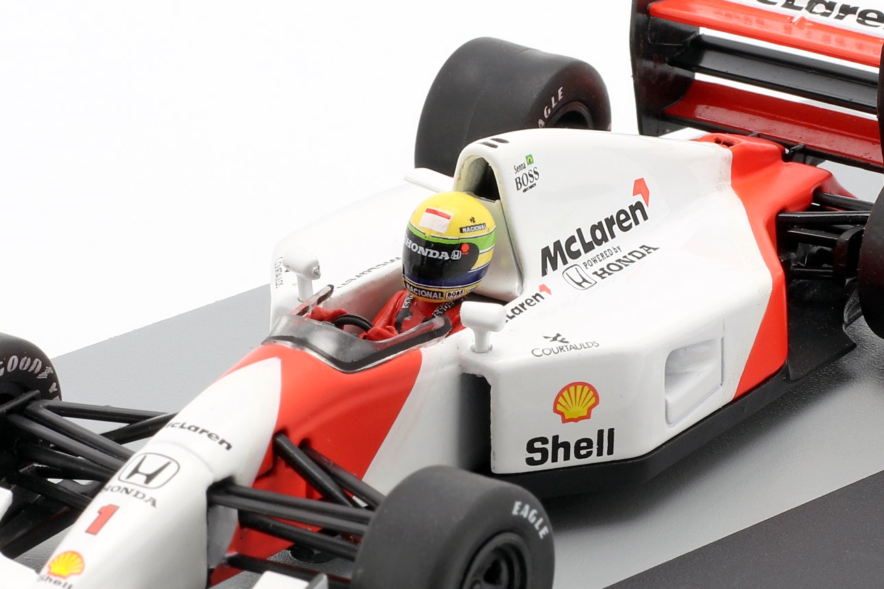 Ayrton Senna McLaren MP4/7 #1 2nd Deutschland GP Formel 1 1992  