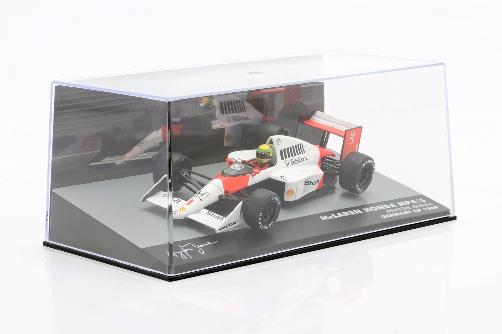 Ayrton Senna McLaren MP4/5 #1 Sieger Deutschland GP F1 1989  