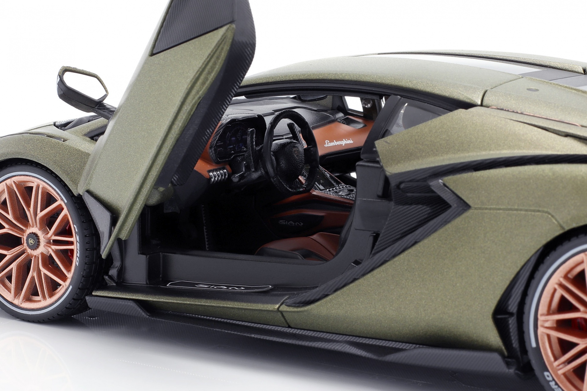 Lamborghini Sian FKP 37 Baujahr 2020 matt olivgr&uuml;n  
