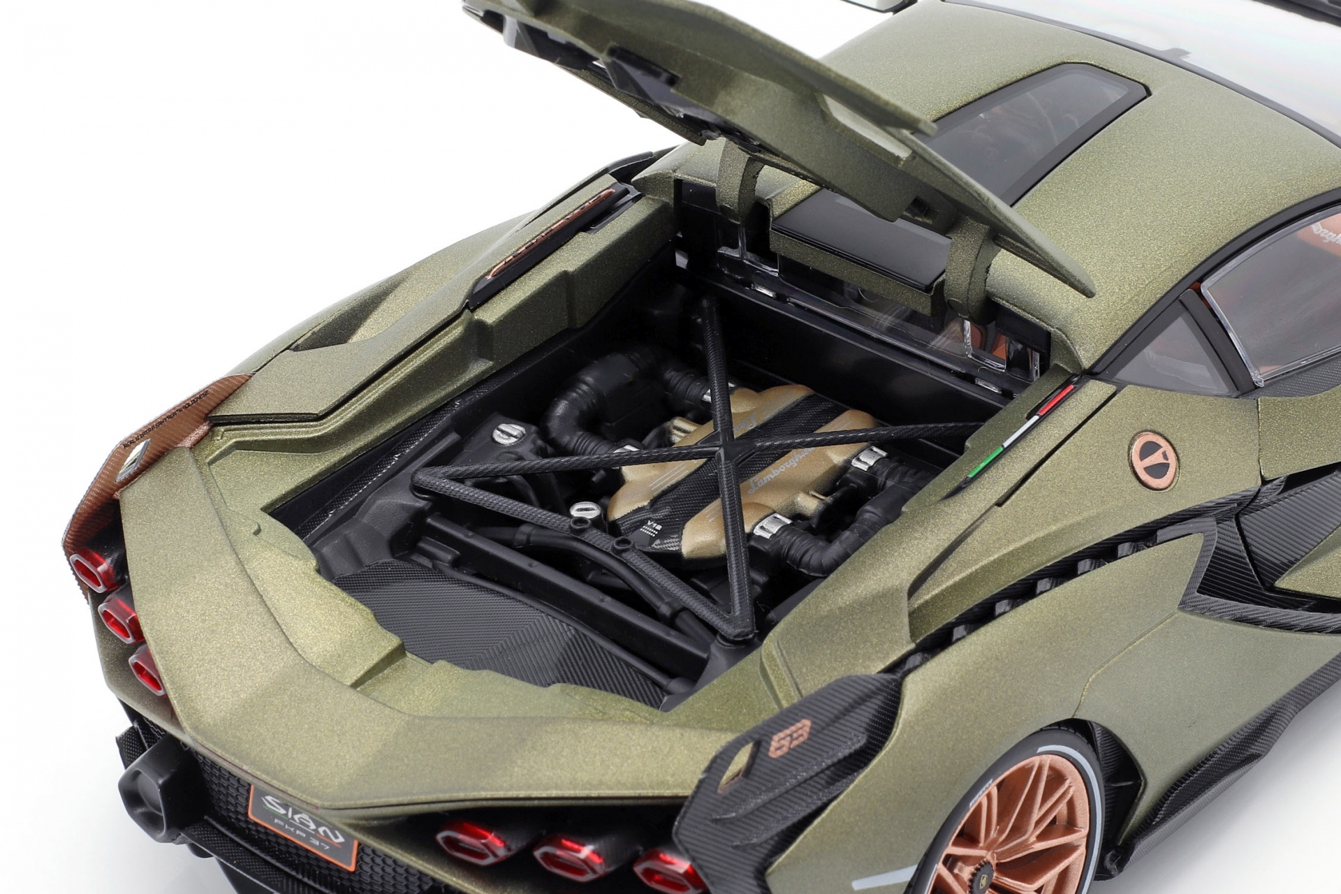 Lamborghini Sian FKP 37 Baujahr 2020 matt olivgr&uuml;n  
