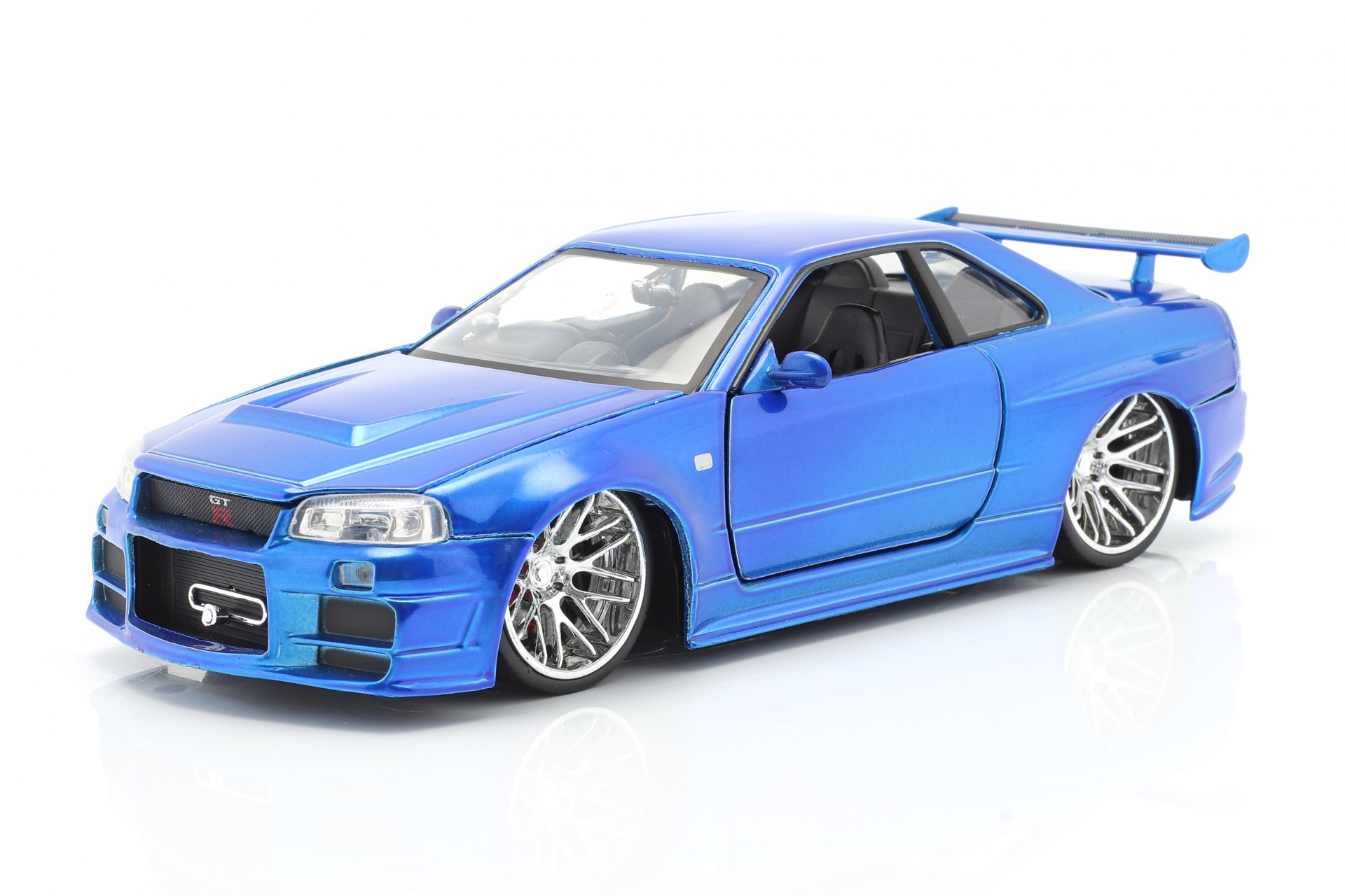 Brian&acute;s Nissan Skyline GT-R (R34) Fast and Furious blau  Jada Toys