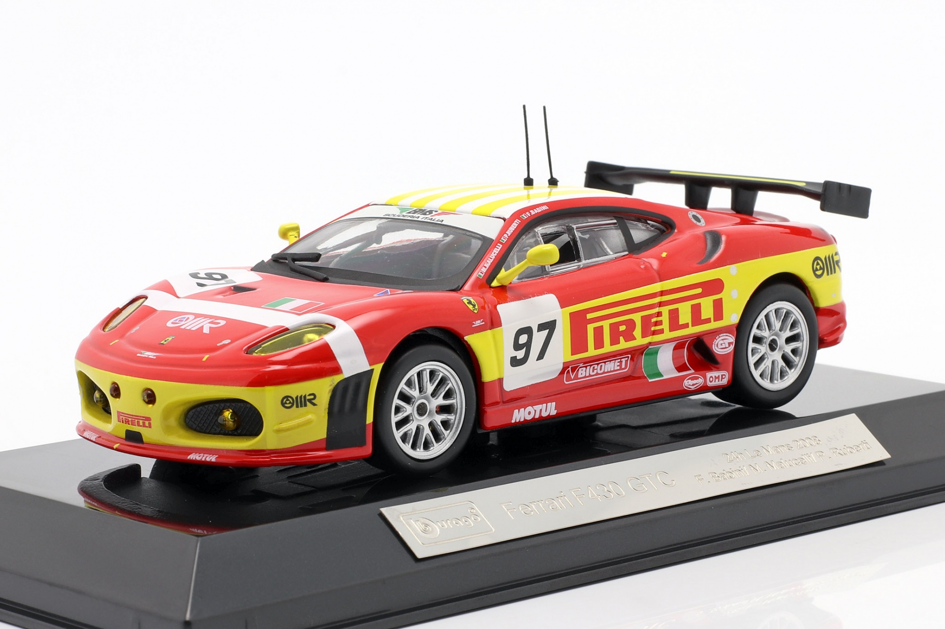 Ferrari F430 GTC #97 24h LeMans 2008 Ruberti, Bubini, Malocelli  