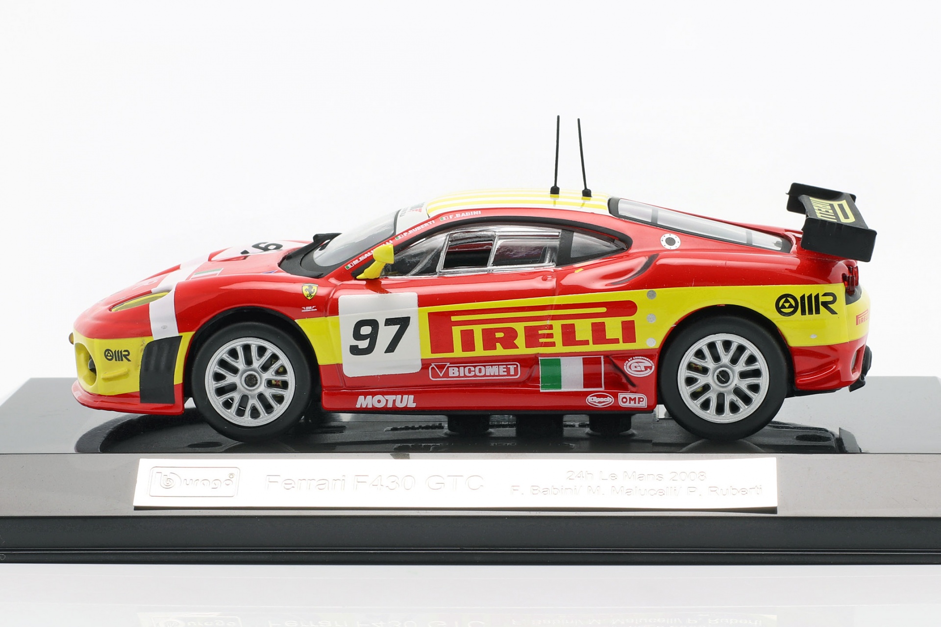 Ferrari F430 GTC #97 24h LeMans 2008 Ruberti, Bubini, Malocelli  