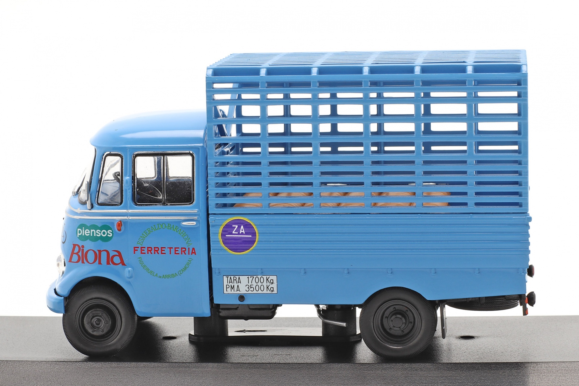 Mercedes-Benz L-319D Transporter Biona Baujahr 1963 blau  
