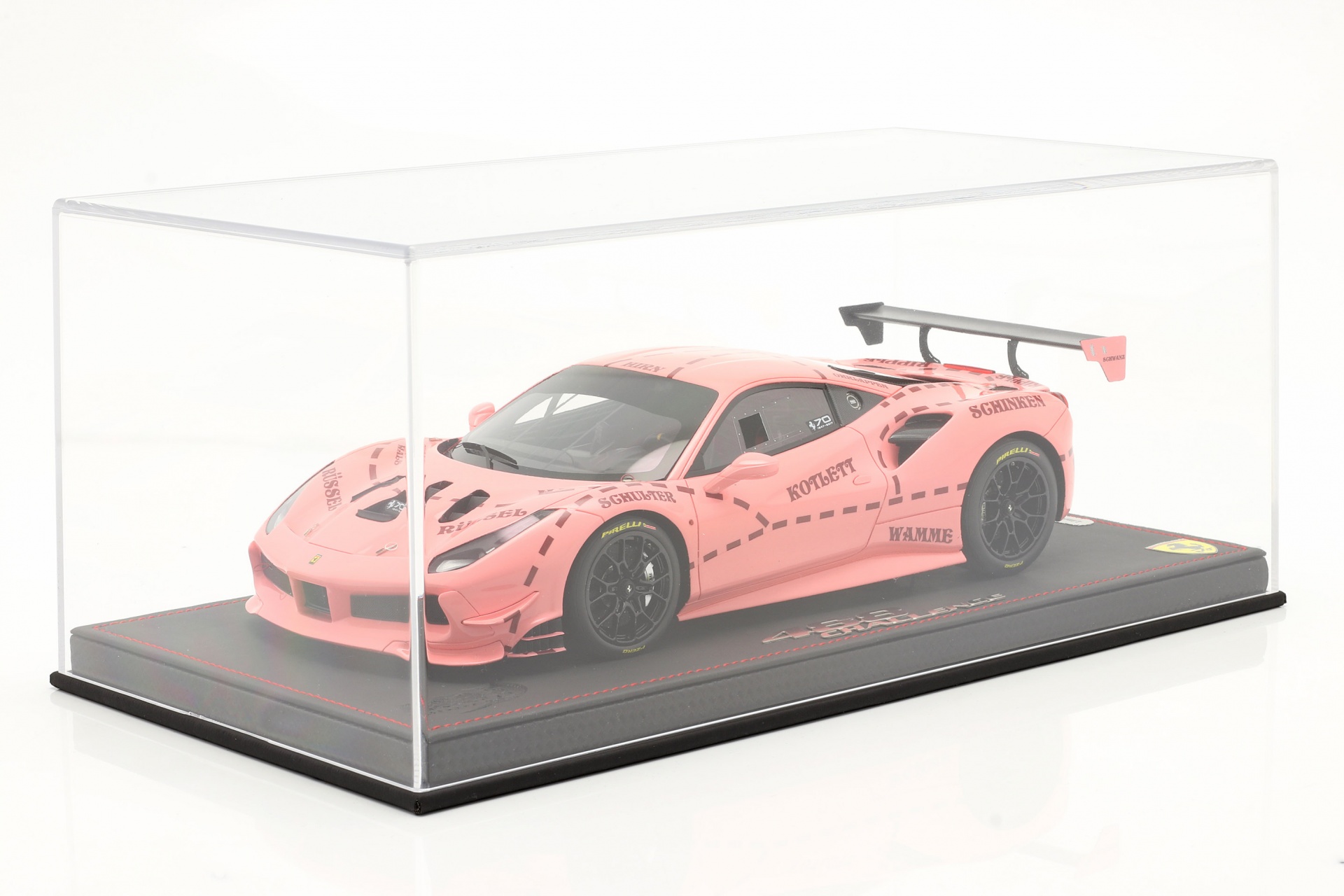 Acryl Vitrinenhaube f&uuml;r Modellautos im Ma&szlig;stab  BBR