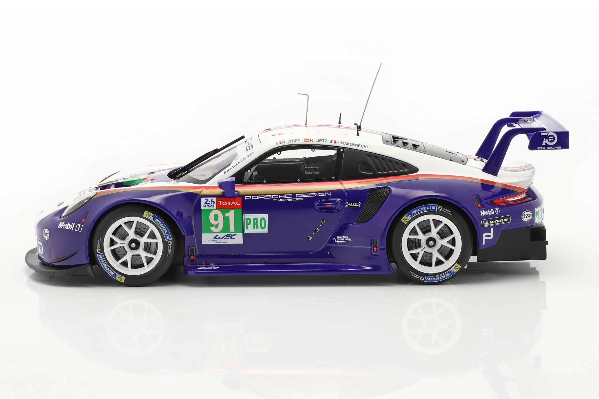Porsche 911 (991) RSR #91 2nd LMGTE Pro 24h LeMans 2018  