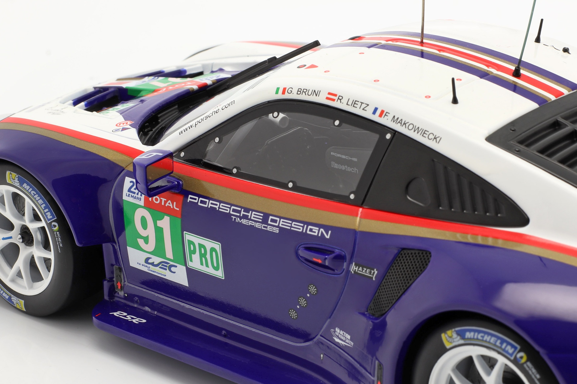 Porsche 911 (991) RSR #91 2nd LMGTE Pro 24h LeMans 2018  
