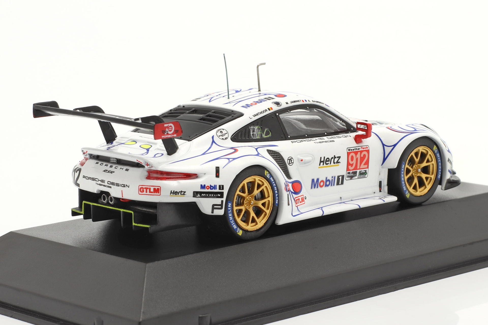Porsche 911 (991) RSR #912 2nd GTLM-Klasse Petit LeMans 2018 Porsche GT Team  