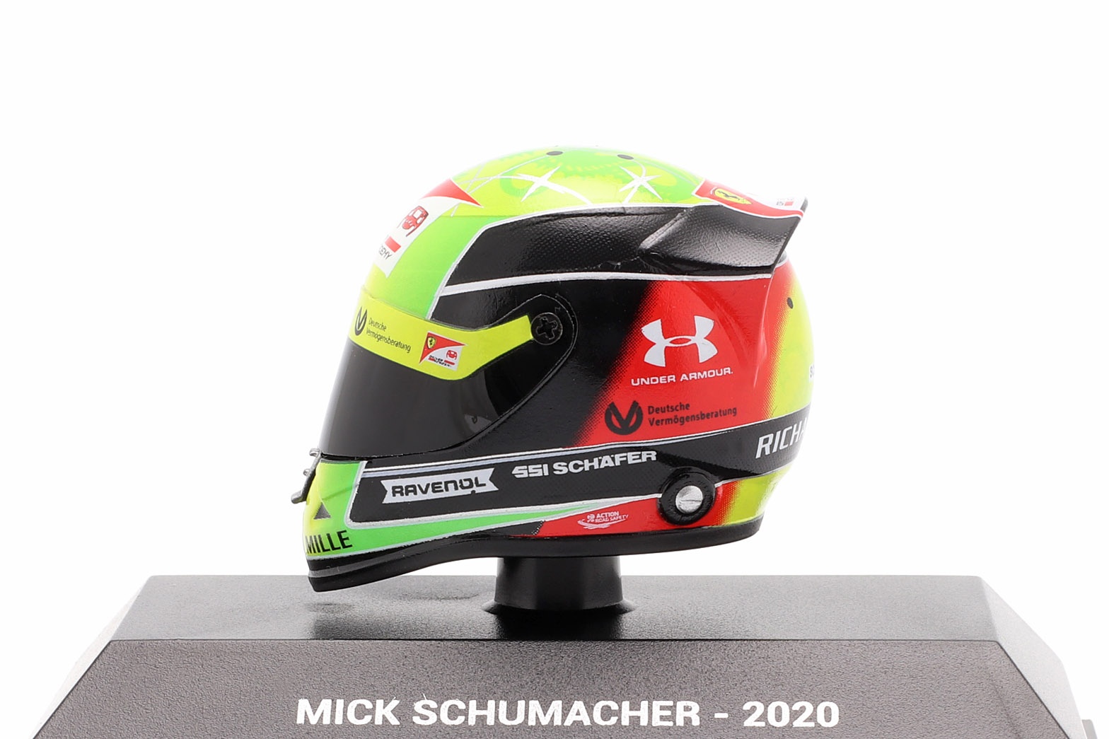 Mick Schumacher Prema Racing #20 Formel 2 Champion 2020 Helm  