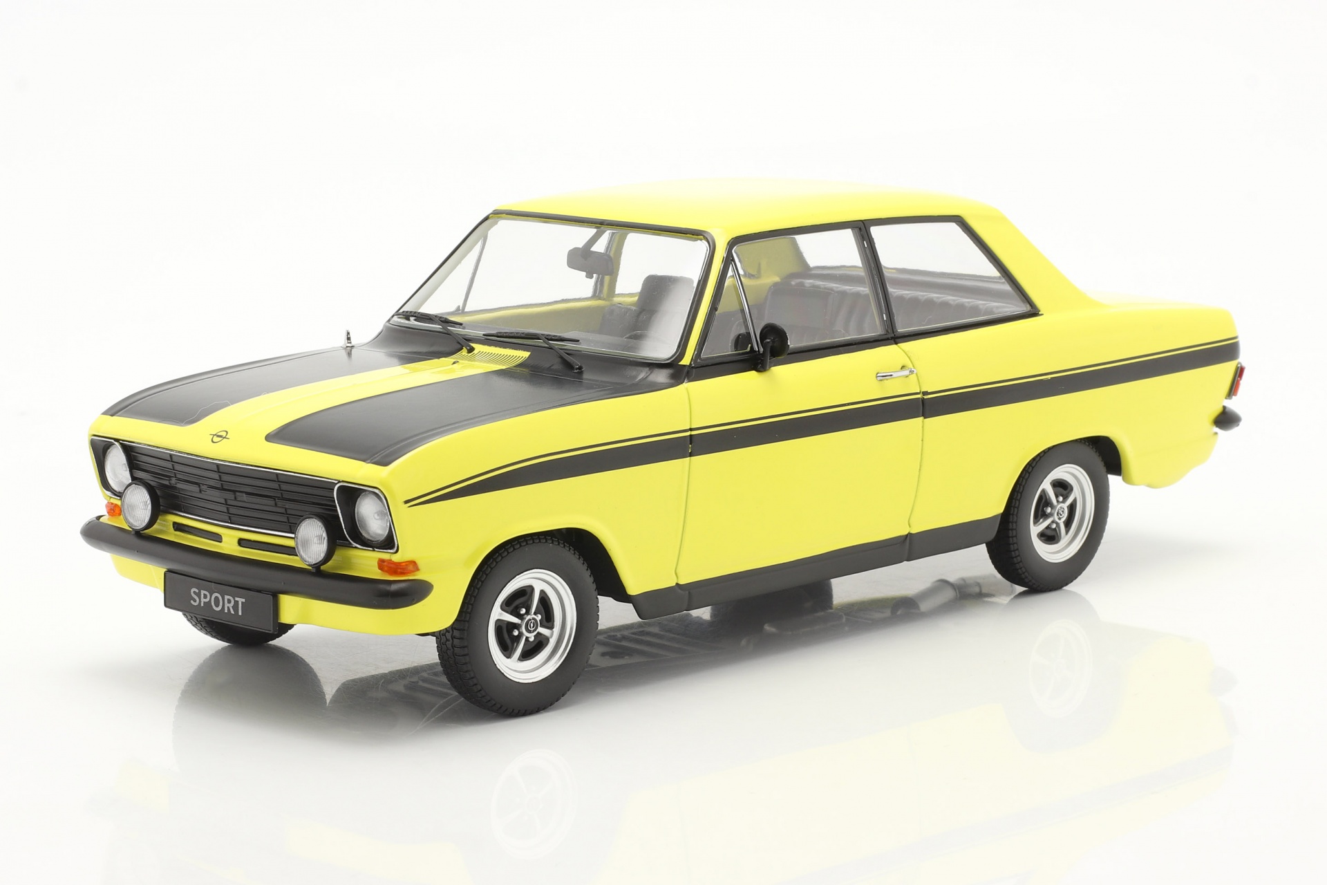 Opel Kadett B Sport Baujahr 1973 gelb / schwarz  