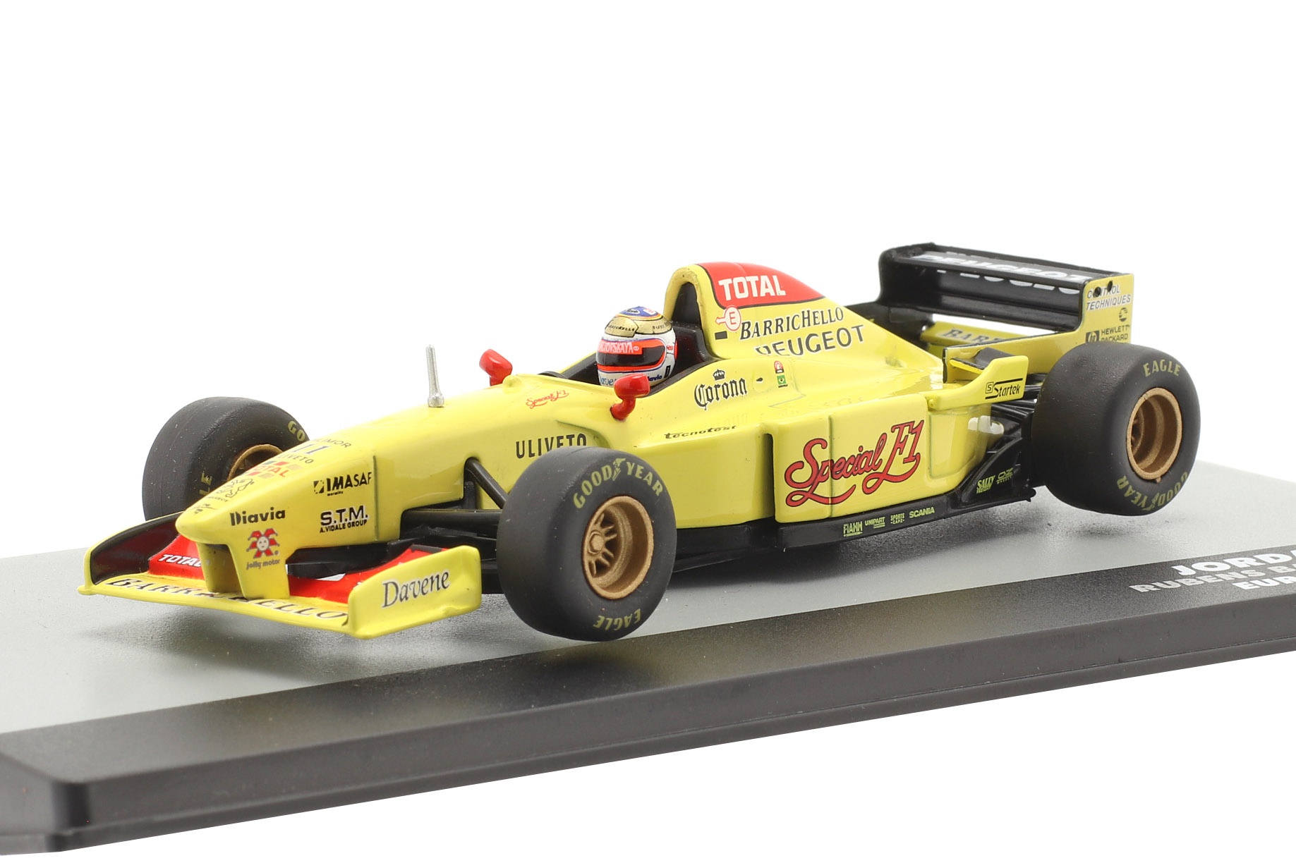 Rubens Barrichello Jordan 196 #11 Europa GP Formel 1 1996  