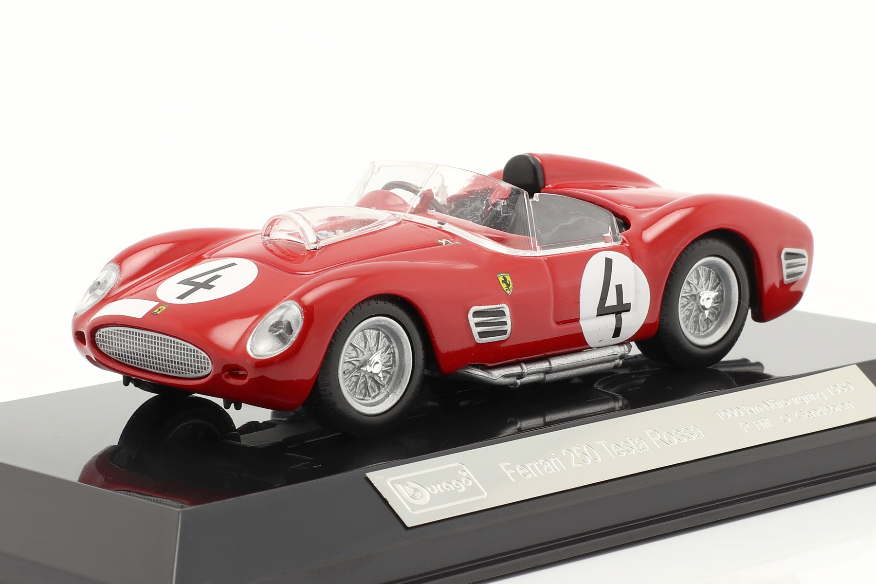 Ferrari 250 TR #4 2nd 1000km N&uuml;rburgring 1959 Hill, Gendebien  