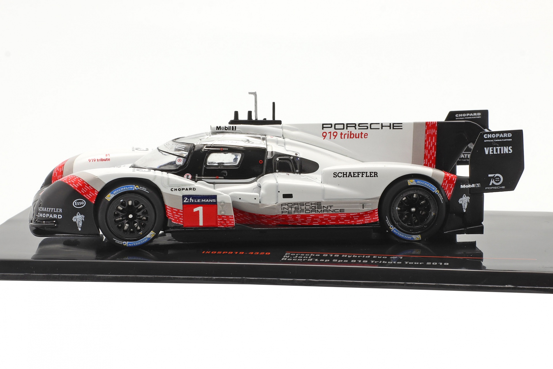 Porsche 919 Hybrid Evo #1 Rekordrunde Spa Tribute Tour 2018 Neel Jani  