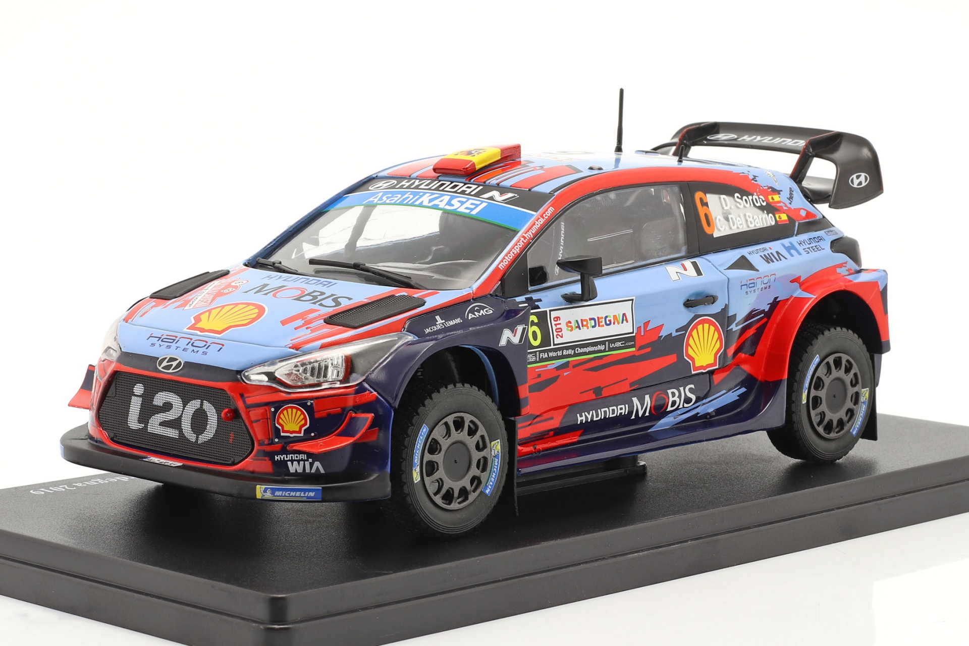 Hyundai i20 Coupe WRC #6 Sieger Rallye Italien Sardinien 2019  