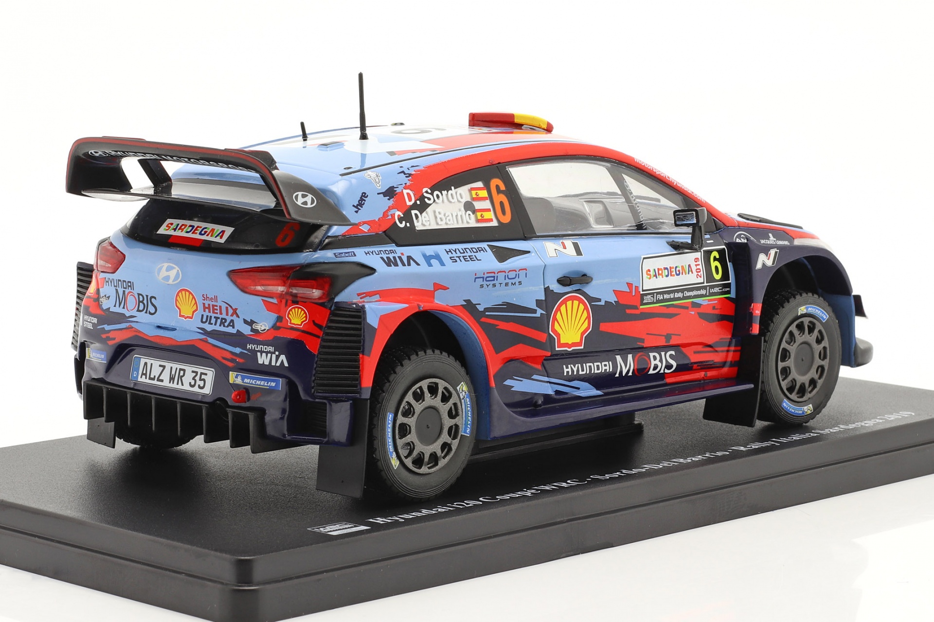 Hyundai i20 Coupe WRC #6 Sieger Rallye Italien Sardinien 2019  