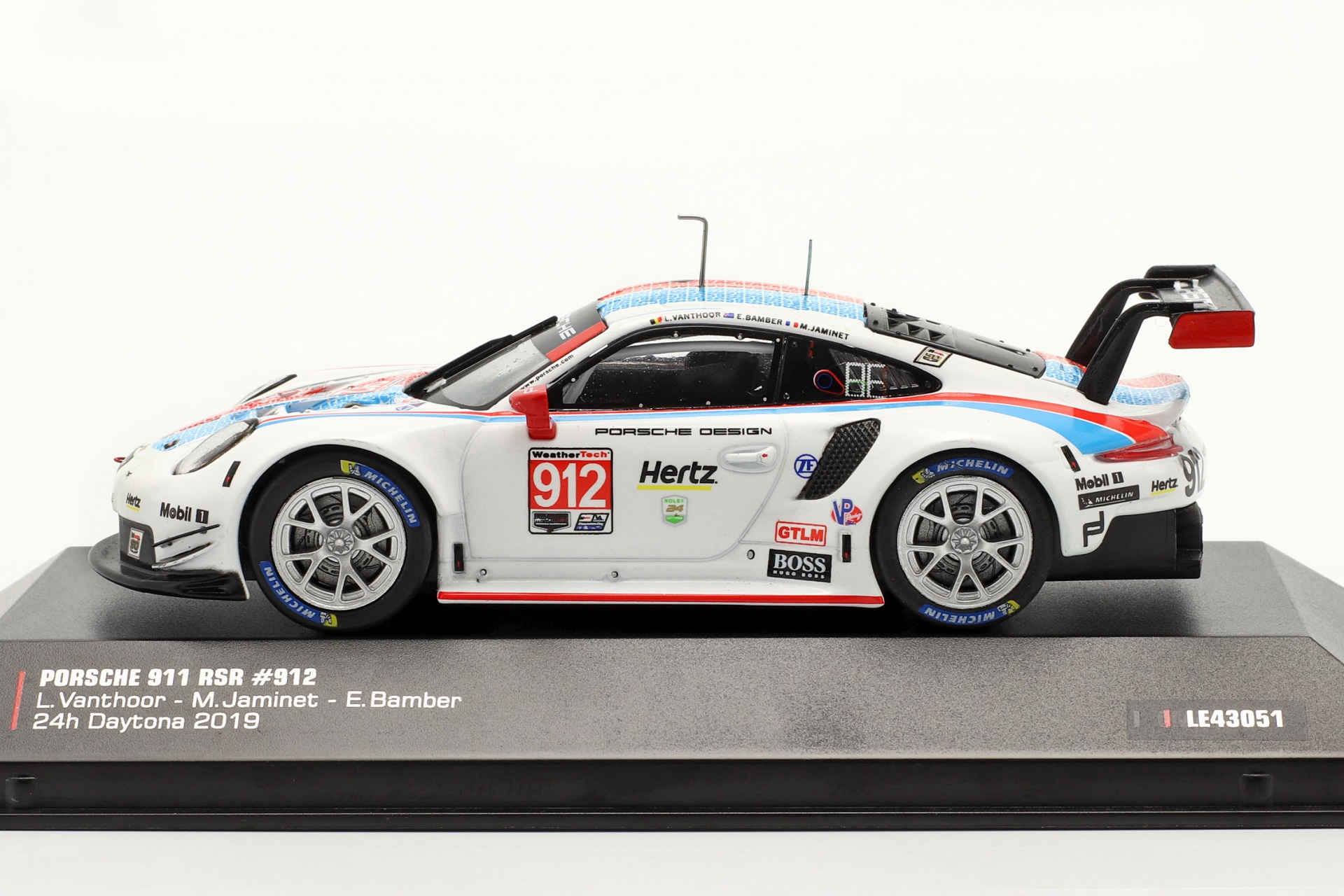 Porsche 911 RSR #912 3rd GTLM-Klasse 24h Daytona 2019 Porsche GT Team  
