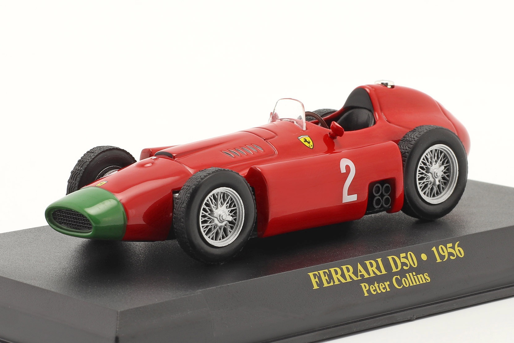 Peter Collins Ferrari D50 #2 Deutschland GP Formel 1 1956  