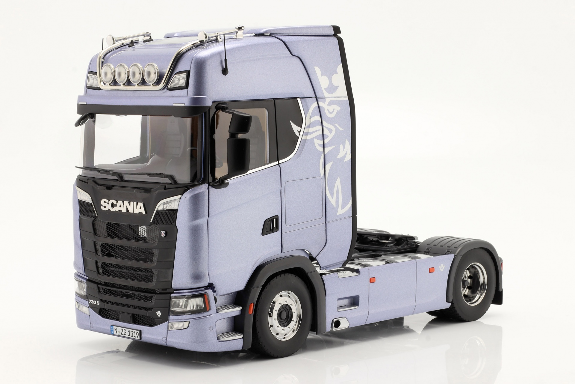 Scania V8 730S 4x2 Sattelzugmaschine fiction blau  