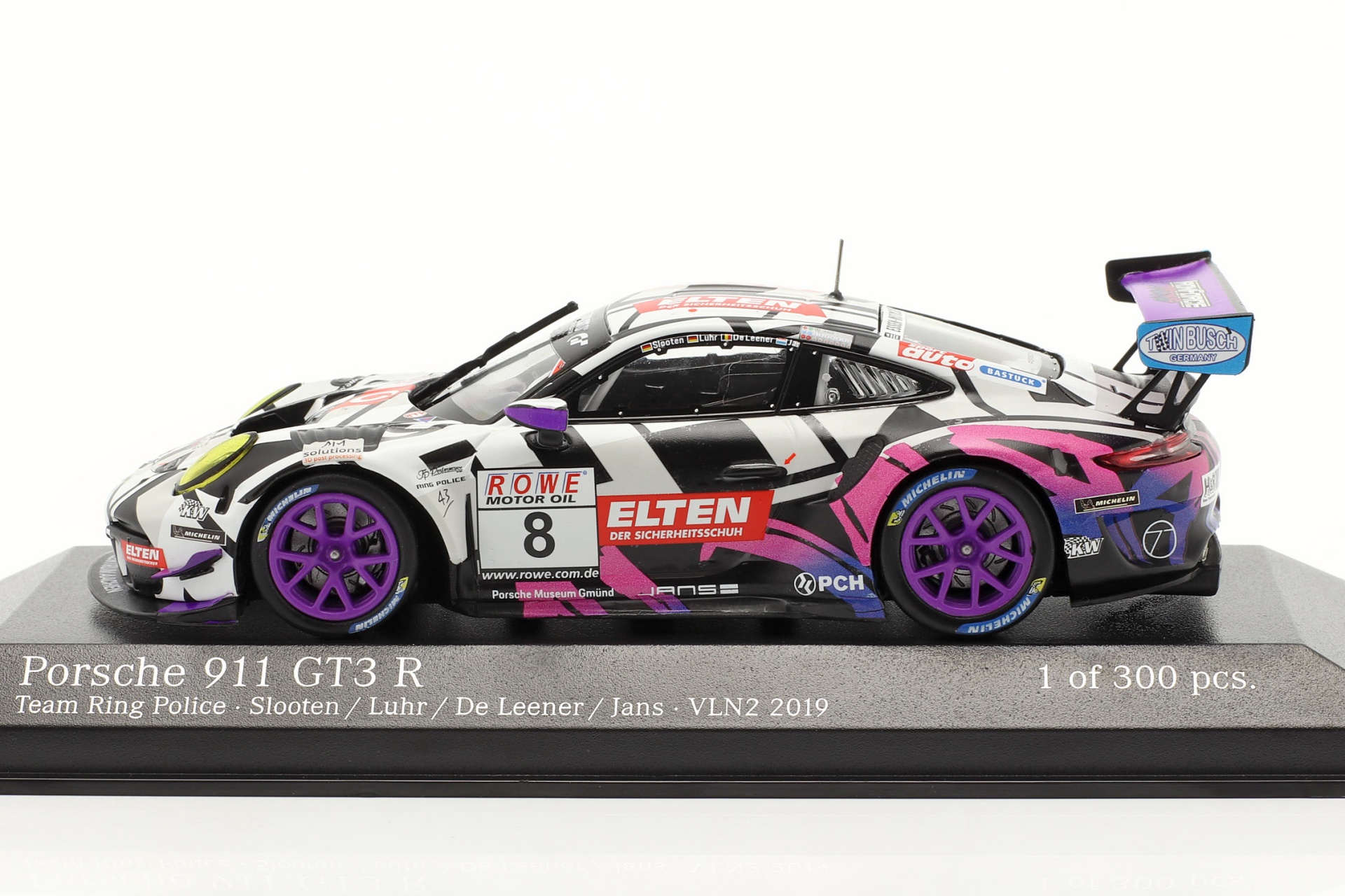 Porsche 911 GT3 R #8 VLN2 N&uuml;rburgring 2019 Iron Force  